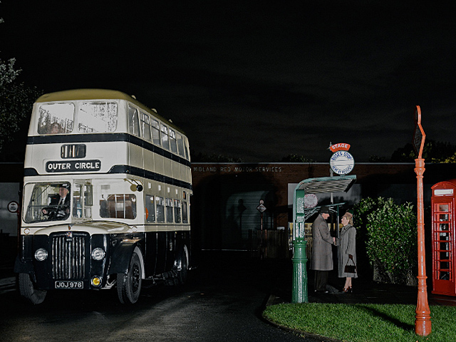An evening of photography featuring superb 1940s, 50s and 60s vehicles from the BAMMOT Collection